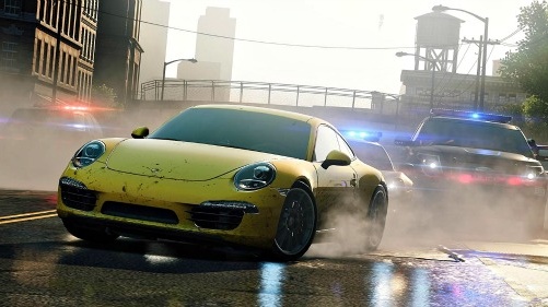 Úprk před kolem zákona na videu z NfS: Most Wanted