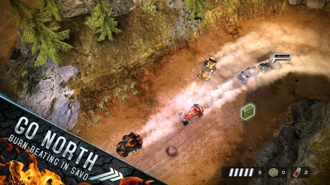 Remake Death Rally zamíří v srpnu z mobilů na PC