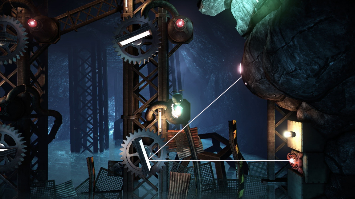 Nová plošinovka Unmechanical je plná ...mechanických věcí