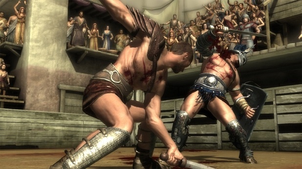 Free to play bojovka Spartacus Legends straší krvavým videem