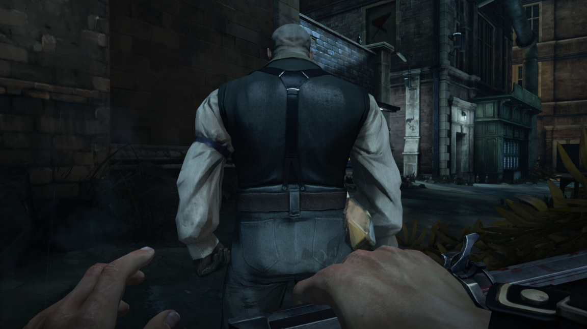 Názorná ukázka nastavitelného UI v PC verzi Dishonored
