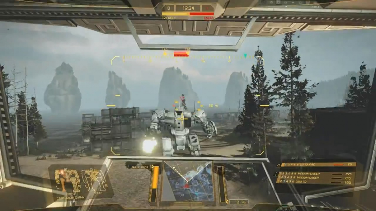 Centurion z MechWarrior Online je stroj střední třídy