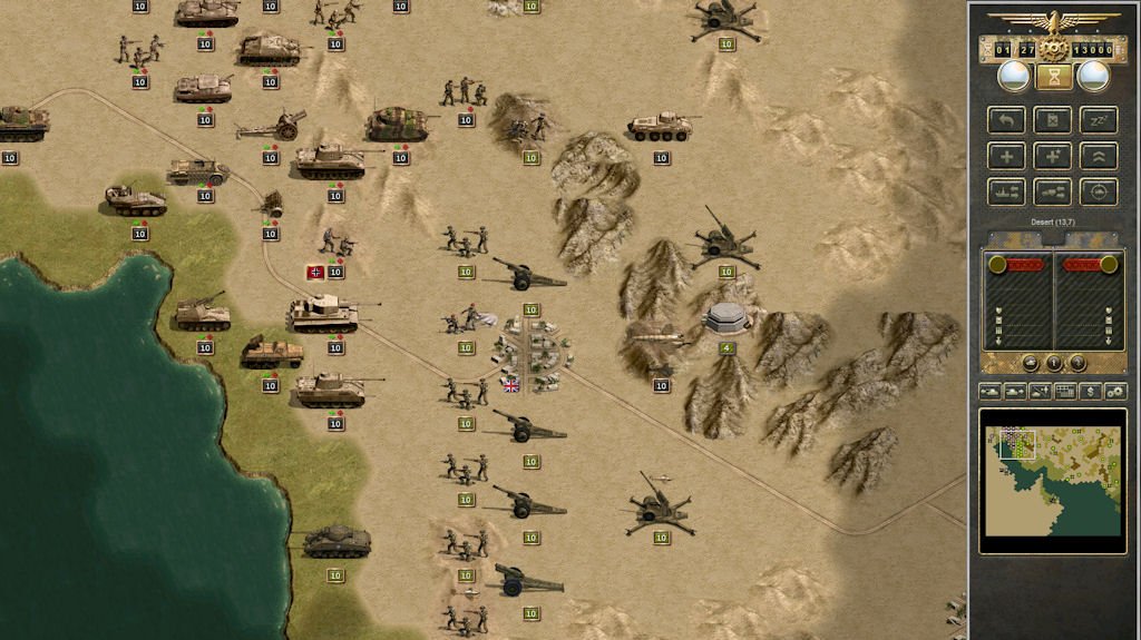 Datadisk pro Panzer Corps vás zavede do Afriky