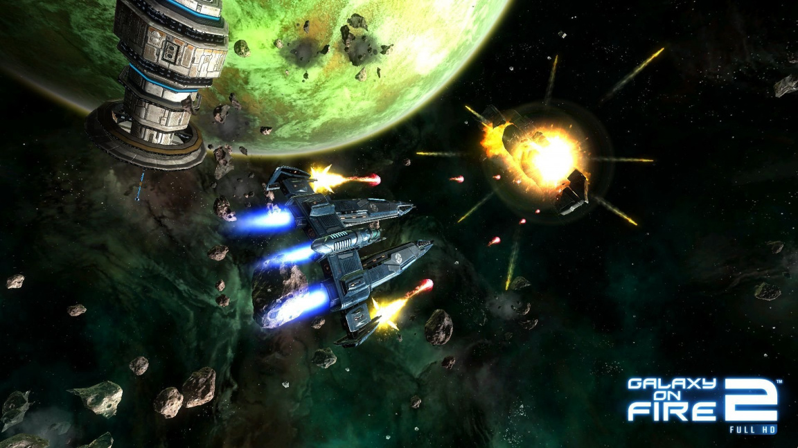 Vesmírná střílečka-strategie Galaxy on Fire 2 se dostaví i na PC