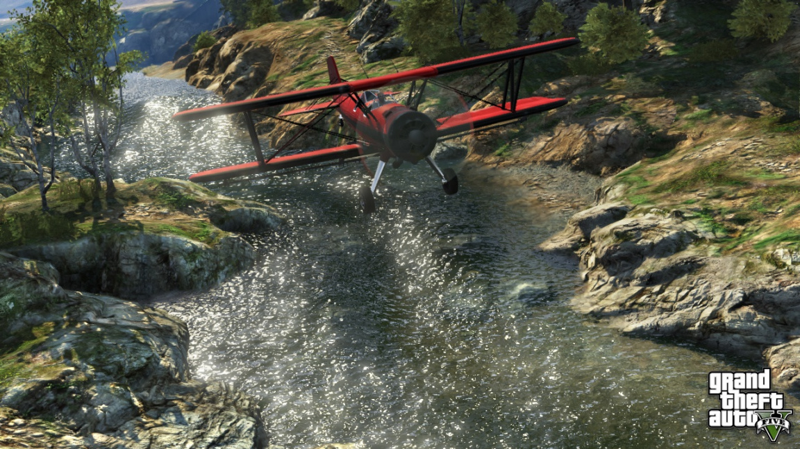 Čtyři nové obrázky z GTA V: honičky, letadlo, helikoptéra