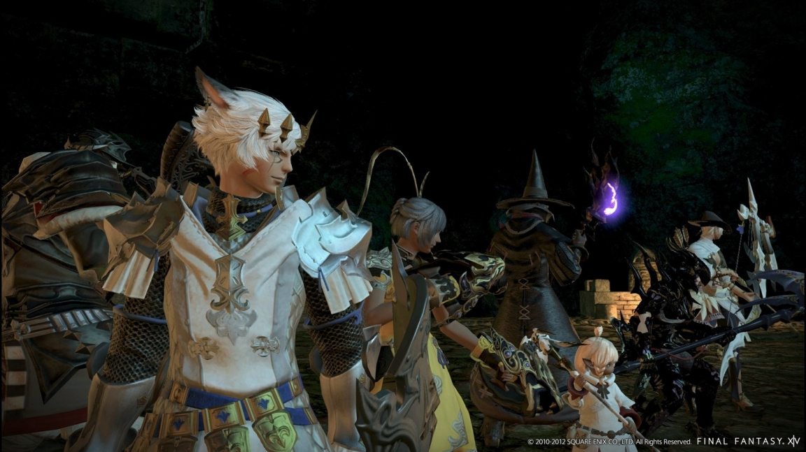 Ukázka skupinového boje z nové verze Final Fantasy XIV