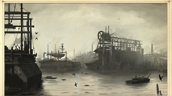 Zanotujte si s Dishonored píseň o "opilém velrybáři"