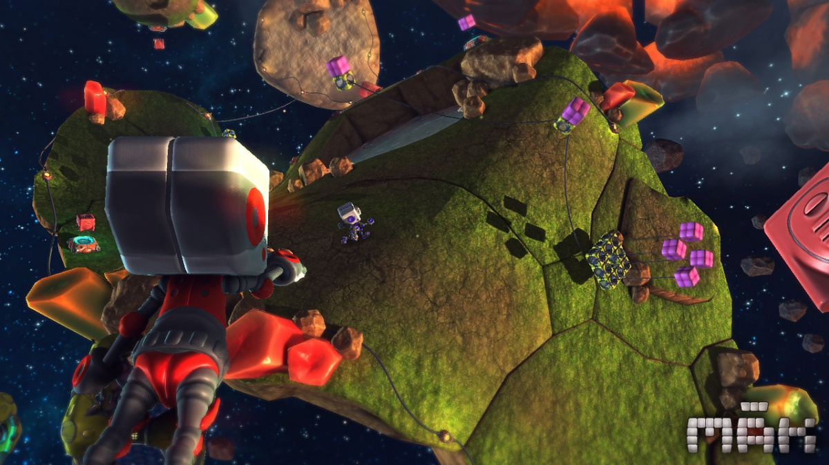 MaK je indie kombinací Minecraftu a Super Mario Galaxy