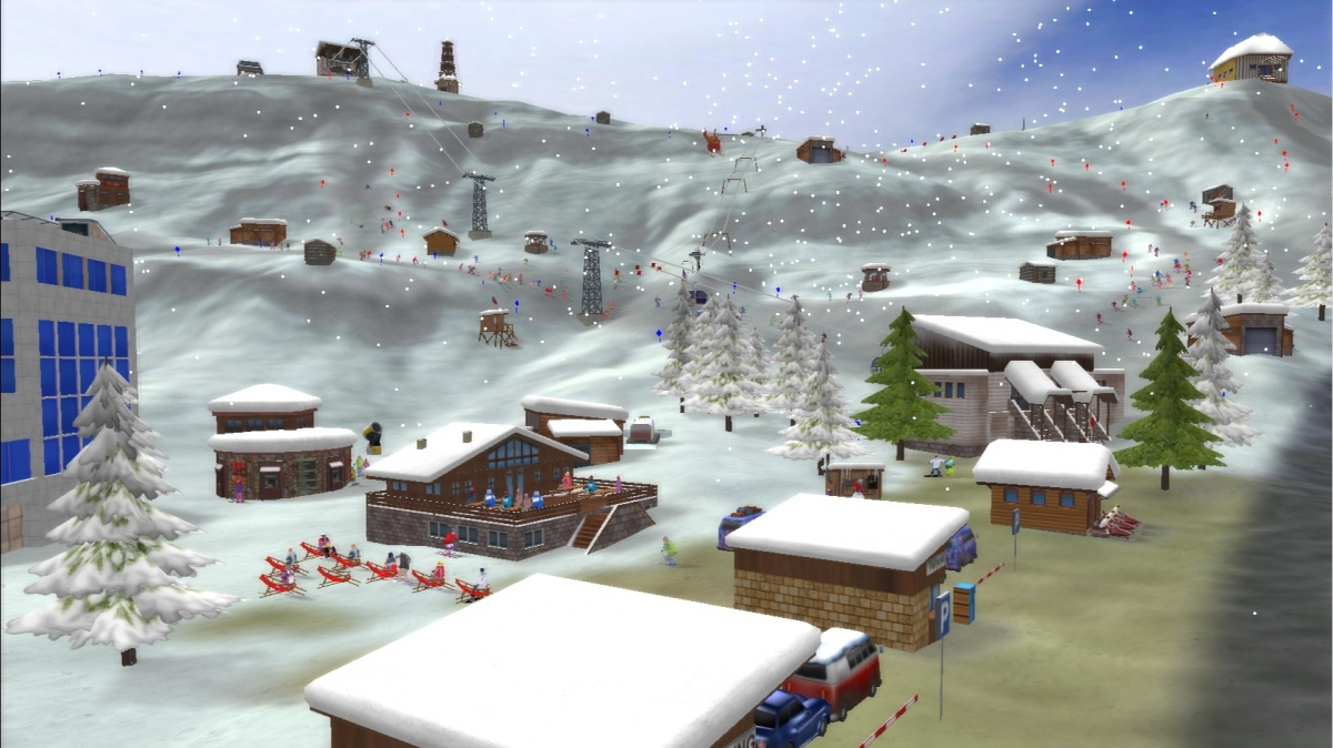 Omrkněte českou indie tycoonovku Ski Park Tycoon