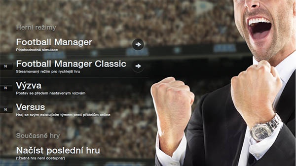Football Manager 2013 nabídne nový mód pro "uspěchance"