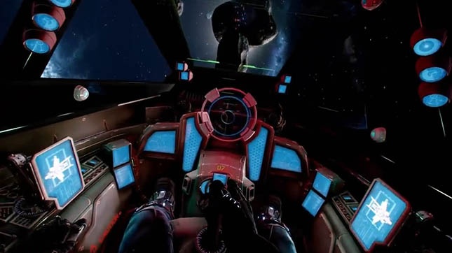 Pětiminutová momentka ze space opery Star Citizen