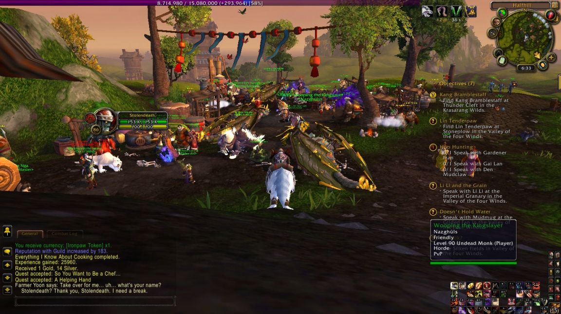 První kroky v datadisku World of Warcraft: Mists of Pandaria