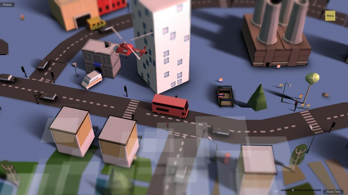 Wildfire Worlds vás obsadí do role boha městského chaosu