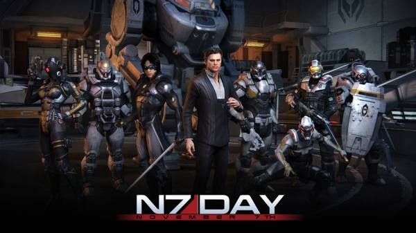 BioWare slaví první N7 Day k Mass Effectu