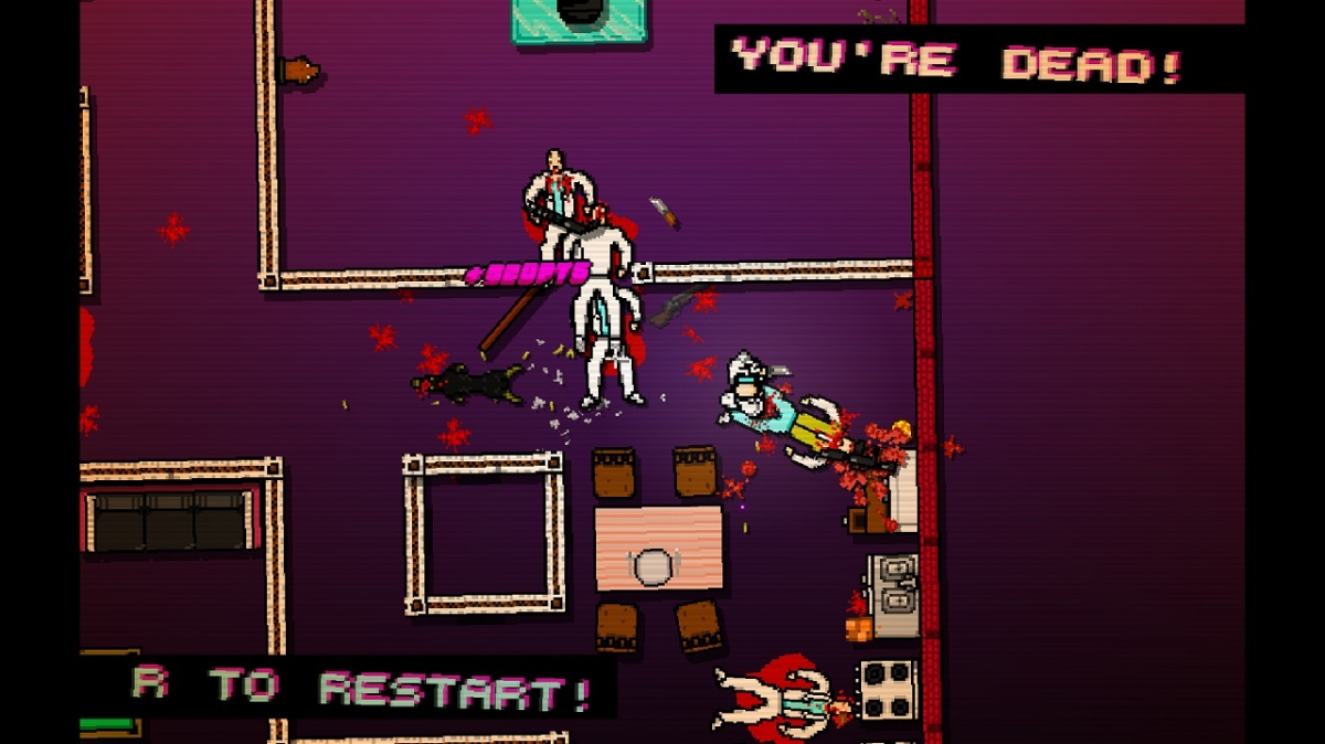 Pokračování Hotline Miami zakrvácí devadesátky a skončí