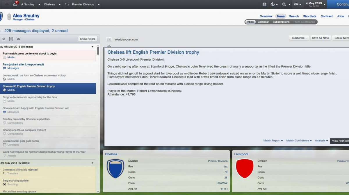 Football Manager 2013