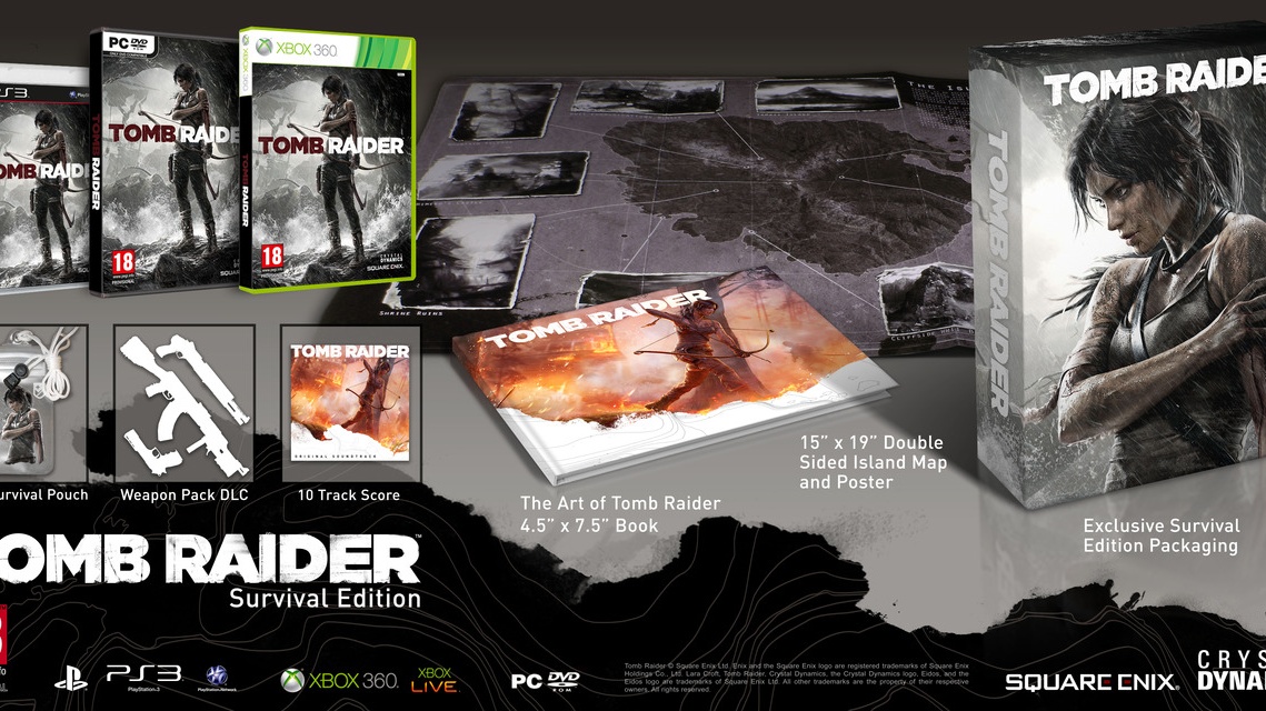 Tomb Raider dorazí do Evropy s dvojicí sběratelských edicí