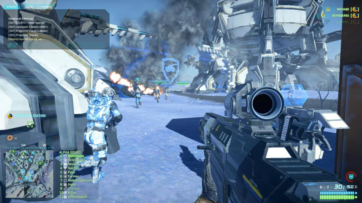 PlanetSide 2 se chlubí miliardou mrtvých