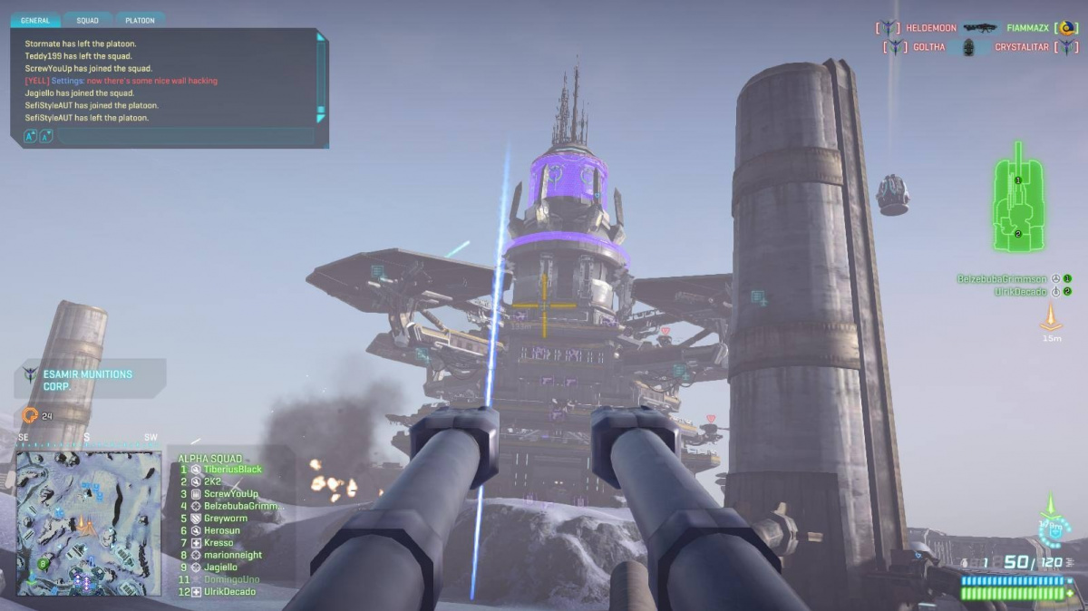 Válečný reportér se hlásí z Auraxis v PlanetSide 2