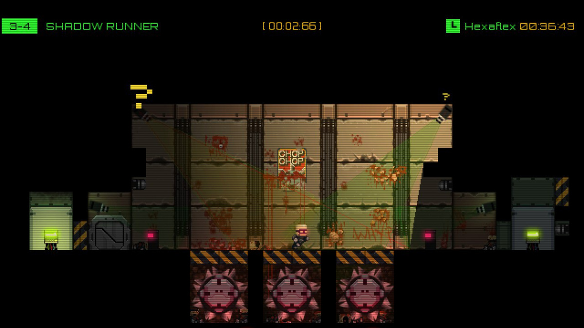 Stealth Bastard je zábavná stealth-plošinovka zdarma