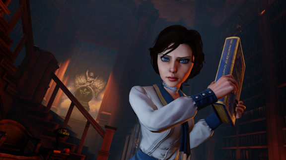 Patálie s knihou na nových obrázcích z BioShock Infinite