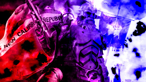 fallout new vegas   ncr ranger vs caesar  s legion by wampragos-d4usjp8