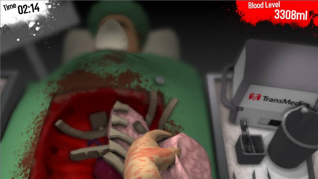 V Surgeon Simulator 2013 můžete operovat mozek i kladivem