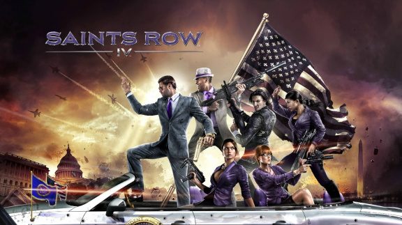 Nahý americký prezident střílí emzáky v Saints Row IV