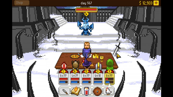 V Knights of Pen & Paper si zahrajete na to, že hrajete RPG