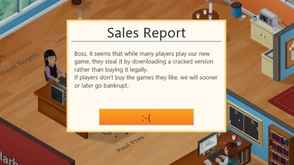 Herní manažer Game Dev Tycoon trápí piráty piráty