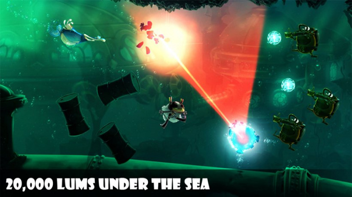 Podmořské video z Rayman Legends překračuje mez nápaditosti
