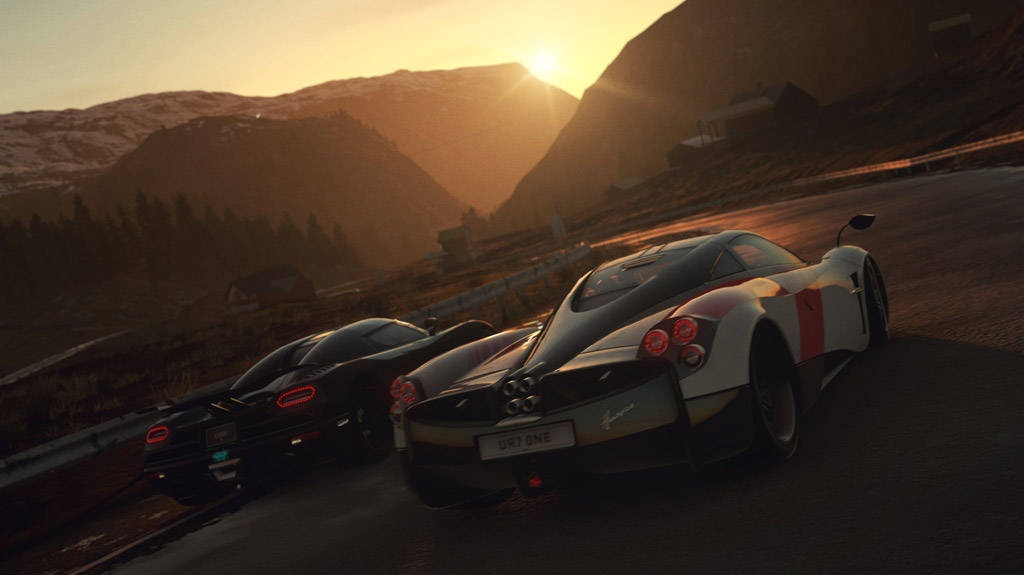 Driveclub předvádí změnu denní doby během závodu