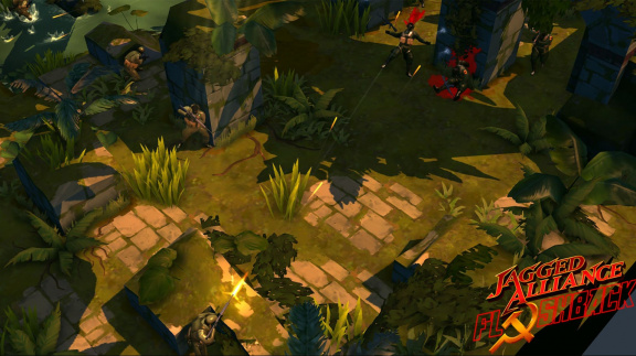 Zažijte bojovou scénu z Jagged Alliance: Flashback na vlastní oči