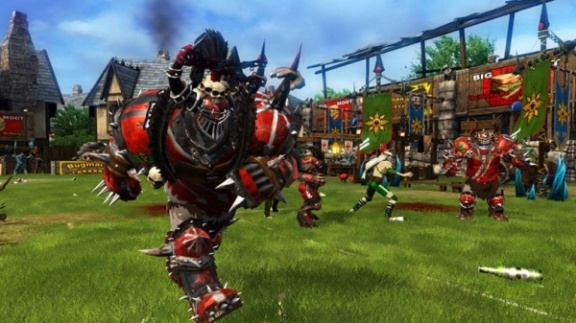 Blood Bowl 2 se připomíná ukázkou fotbalu ve světě Warhammeru