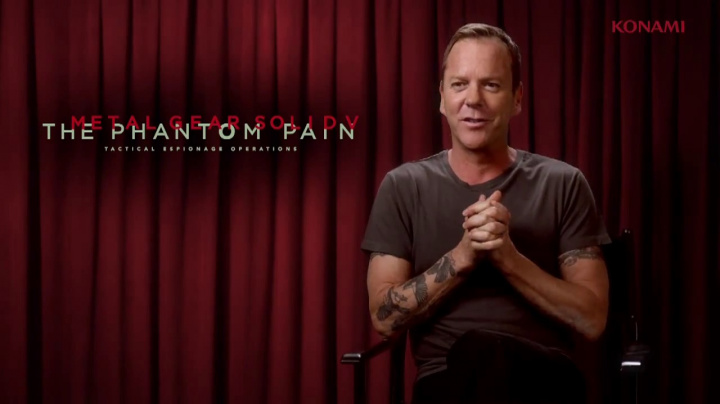 V Metal Gear Solid 5 si hlavní roli střihne Kiefer Sutherland 