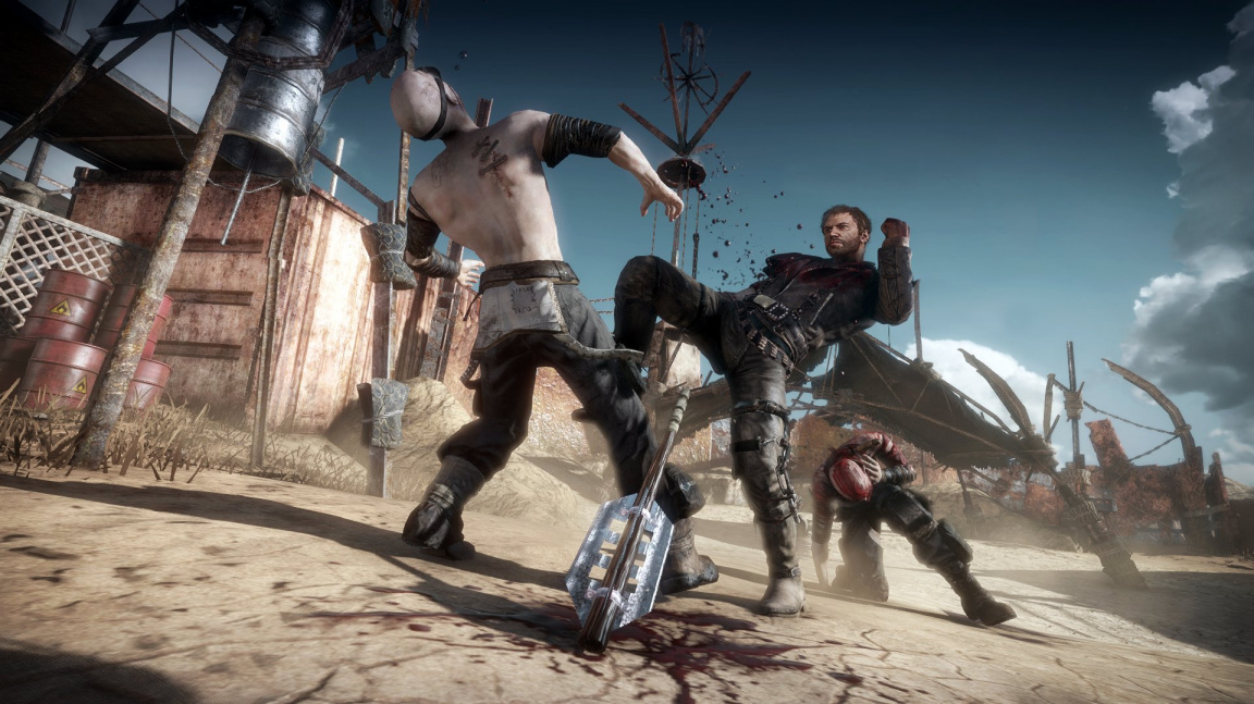 Záběry z hraní Mad Maxe ukazují brutalitu otevřeného postapo světa