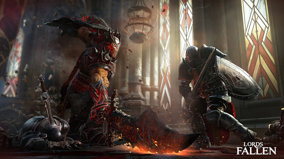 Při hraní za mága v Lords of the Fallen vás čeká spousta povedených vizuálních efektů