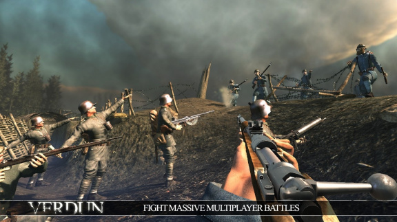 Multiplayerovka Verdun vás pošle bojovat do První světové