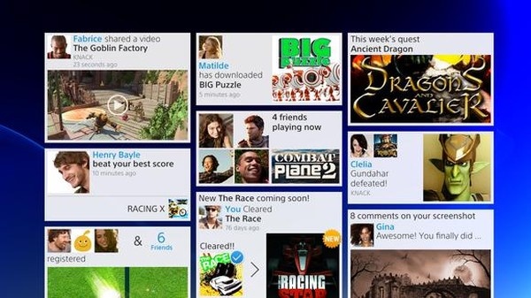 Video představuje možnosti interface PlayStation 4