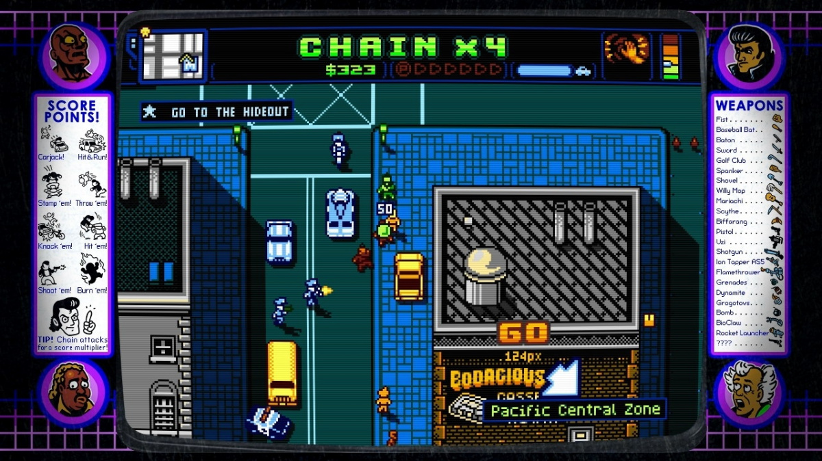 Retro City Rampage ve slevě i s podporou modů a novou grafikou