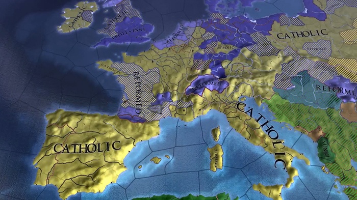 Náboženství jako opium hráče v Europa Universalis IV