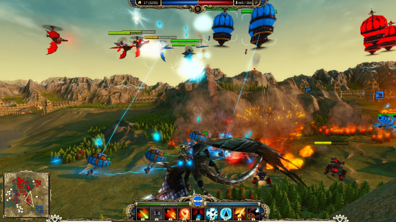 Dragon Commander se chlubí dynamickým videem z multiplayeru