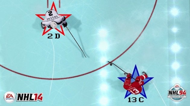 NHL 14 nabídne možnost hrát hokej jako před dvaceti lety