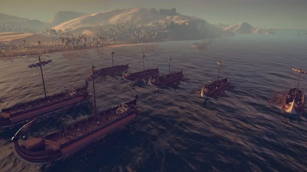 Video z Rome II ukazuje patnáctiminutovou bitvu o Nil