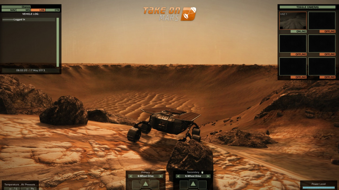 Vydejte se s českou simulací Take On Mars na Rudou planetu