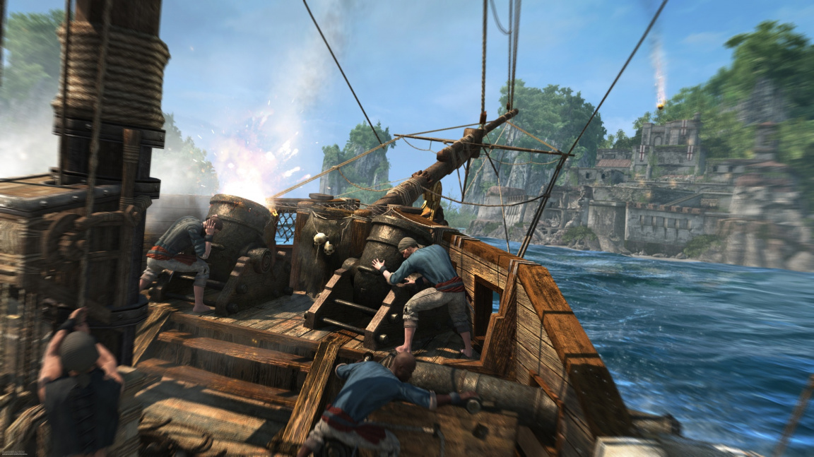 Lítá řež v hraném traileru Assassin's Creed IV: Black Flag