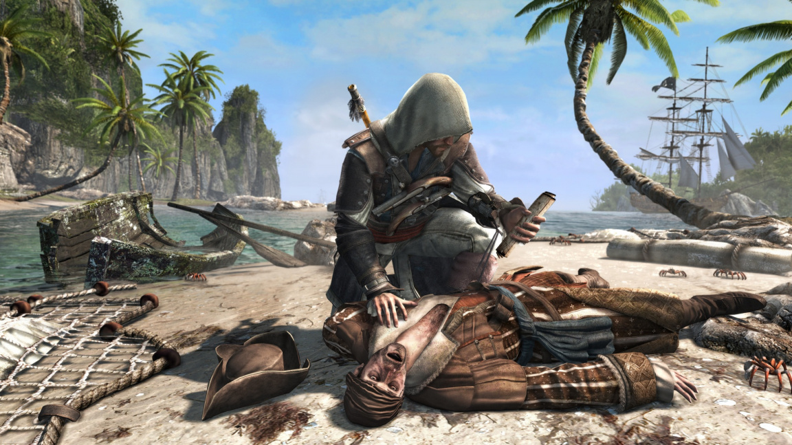 Assassin's Creed IV vám, i s bonusovým obsahem, vydrží osmdesát hodin