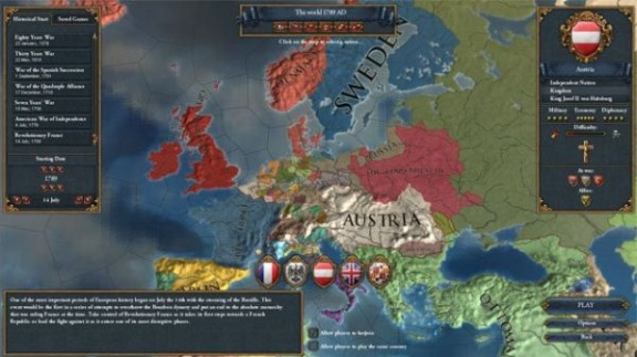Europa Universalis IV využije uložené pozice z Crusader Kings II
