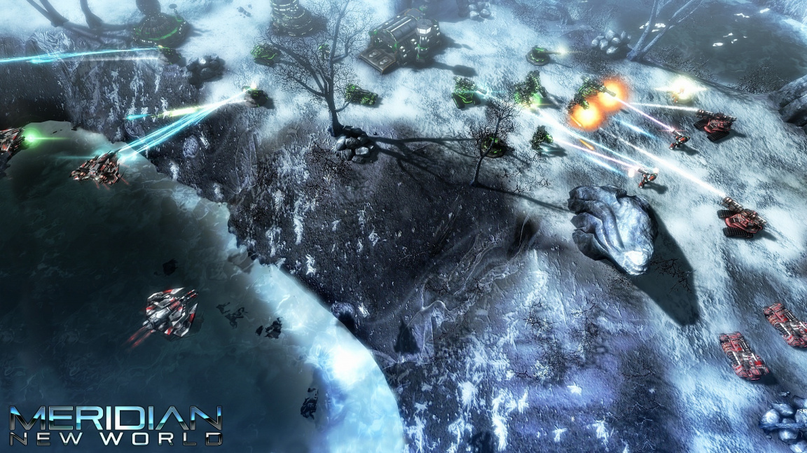 Real-time strategie Meridian: New World míří na Steam