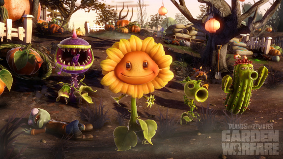 Zombie yetti uvádí trailer na Plants vs. Zombies: Garden Warfare